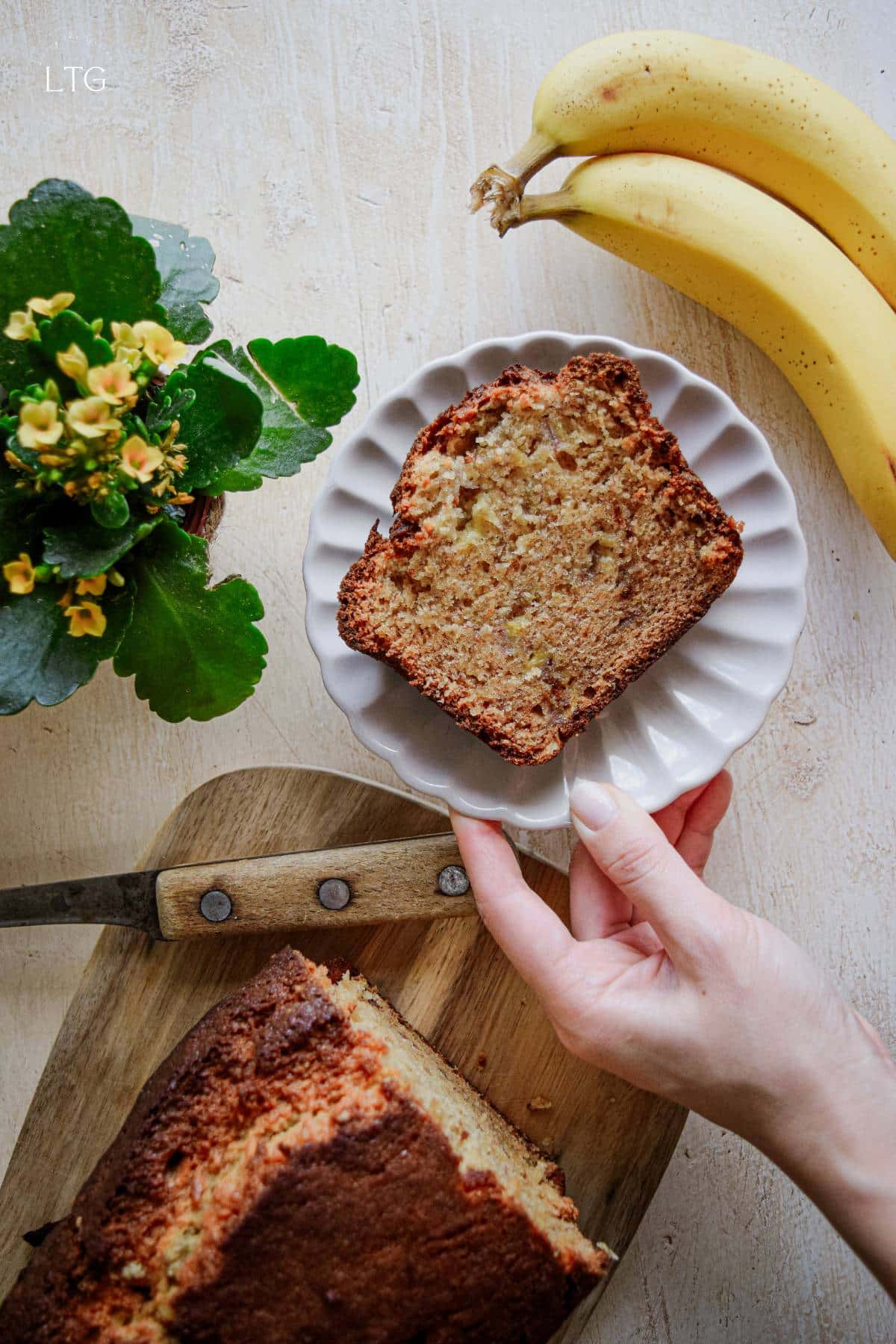 Simple Banana Bread (Easy Recipe with Video)