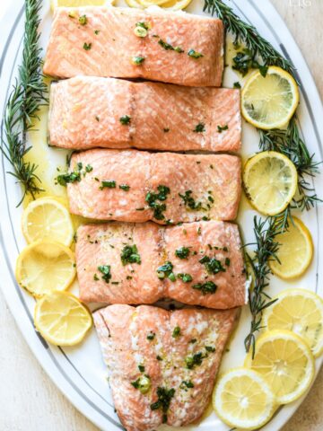 Slow Roasted Salmon