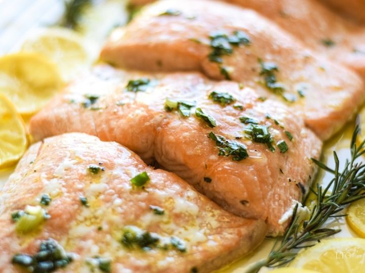 Slow Roasted Salmon