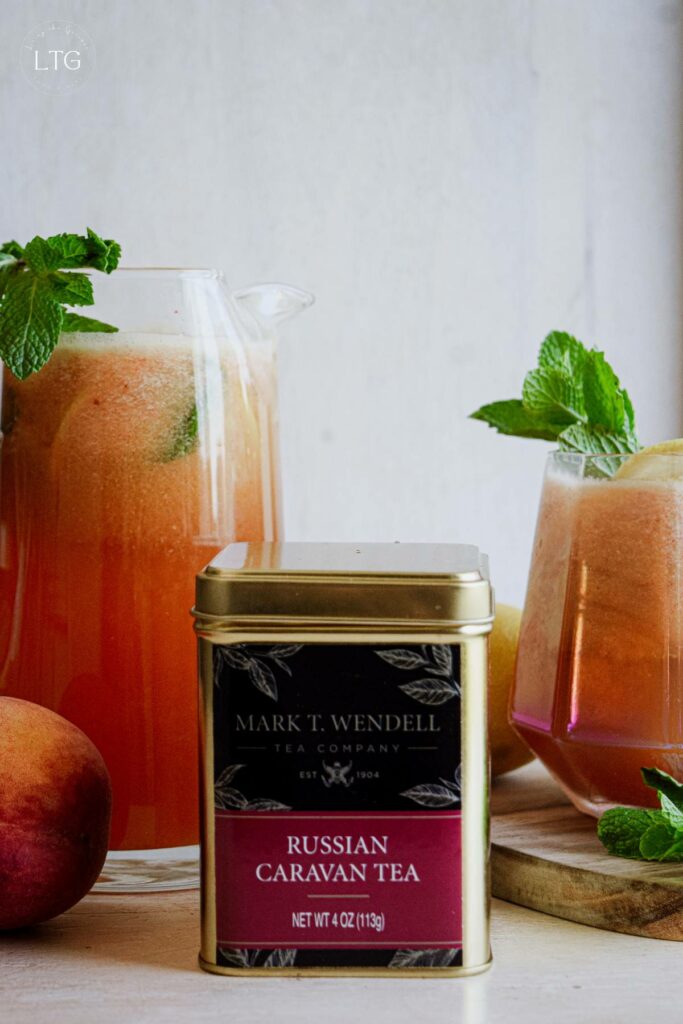 Fresh Peach Iced Tea