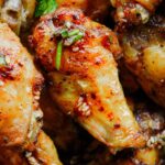 Gochugaru Chicken Wings with Honey Sesame Glaze