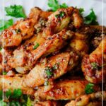 Gochugaru Chicken Wings with Honey Sesame Glaze