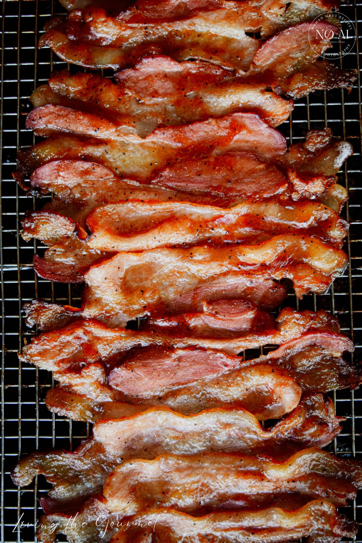 BBQ Bacon Sandwich with Roasted Peppers and Provolone
