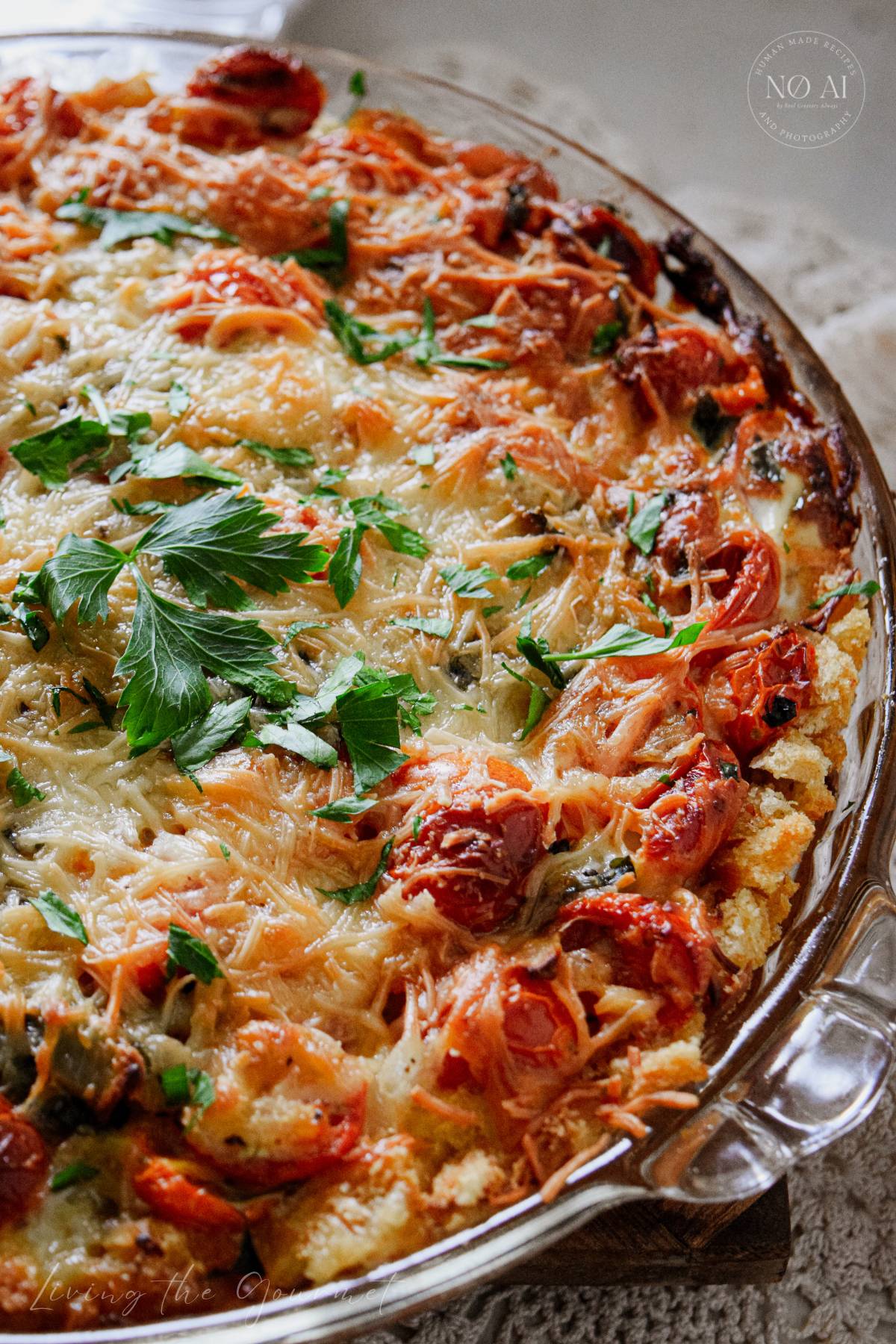 Tomato Pie Recipe - Easy Savory Italian Pie