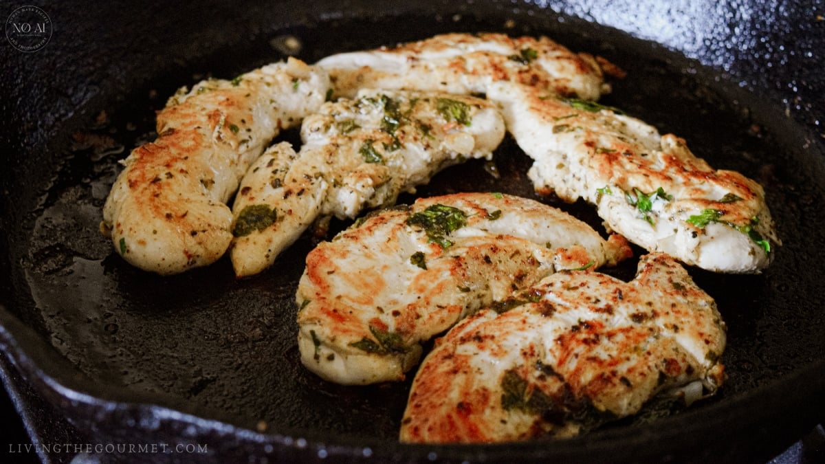 Grilled herb chicken