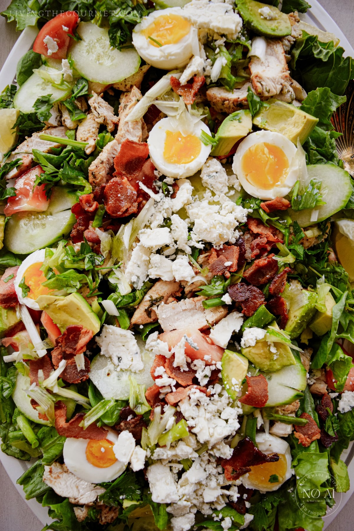 Classic Cobb Salad for summer dinner