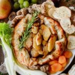 Baked Camembert Galette in Puff Pastry with Caramelized Apples