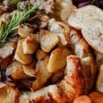 Baked Camembert Galette in Puff Pastry with Caramelized Apples