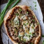 Caramelized Onion and Mushroom Galette Recipe