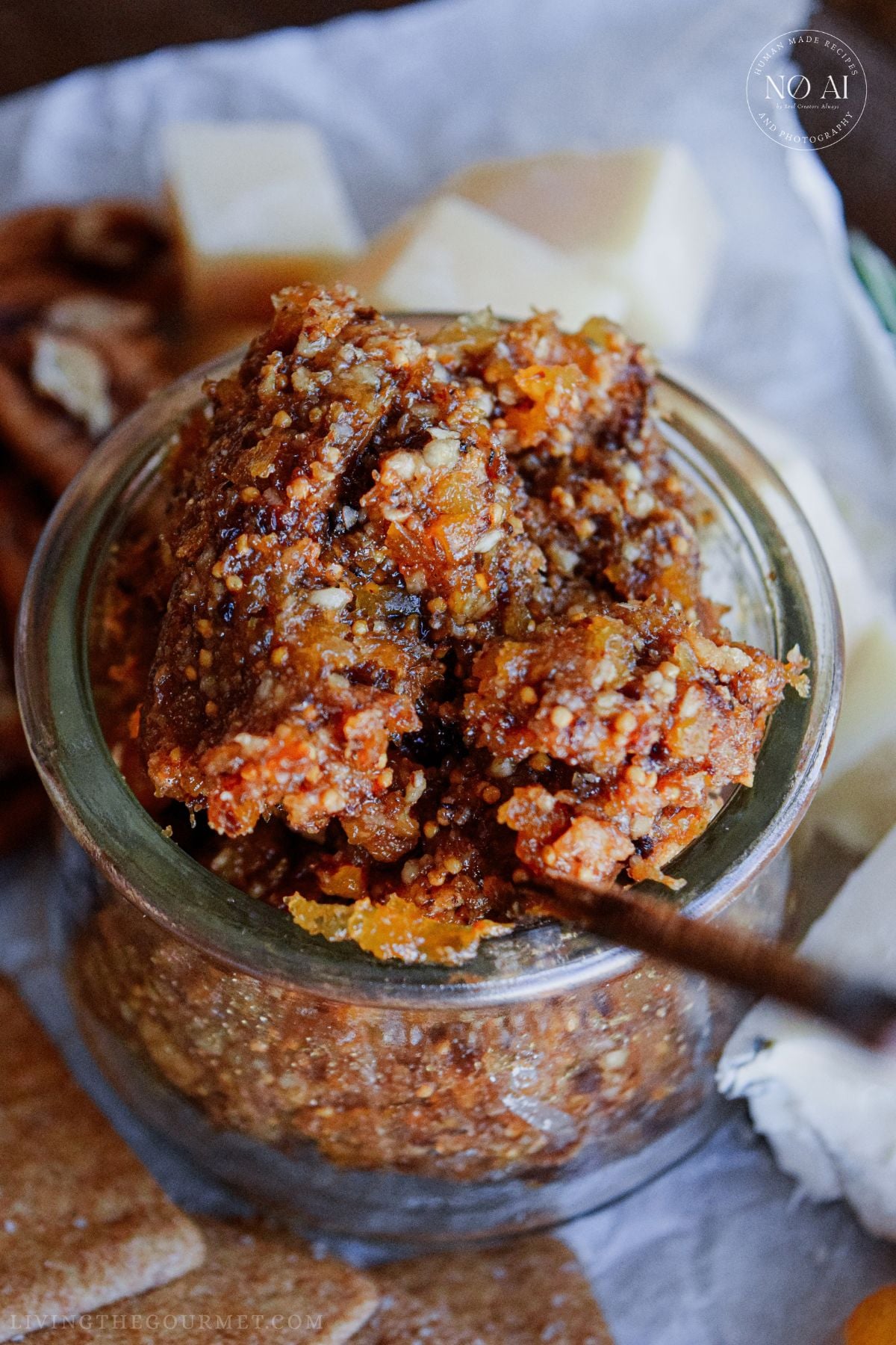 Fig and Apricot Spread with Nuts