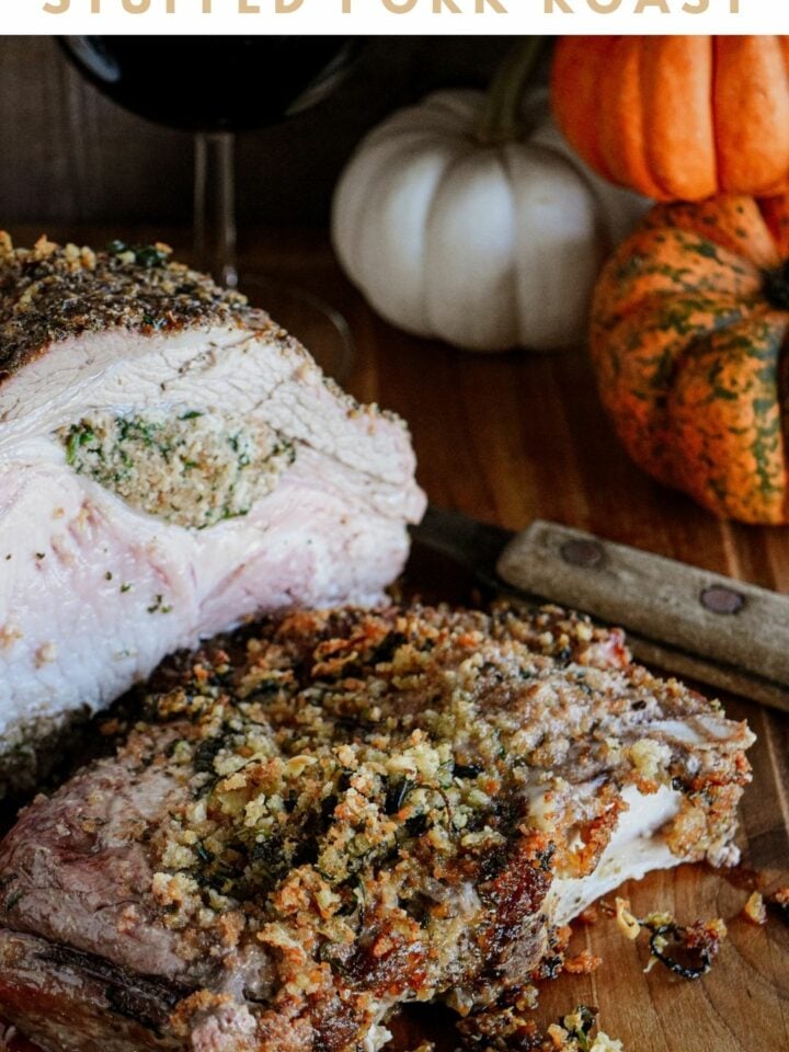 Garlic and Herb Stuffed Pork Roast Recipe